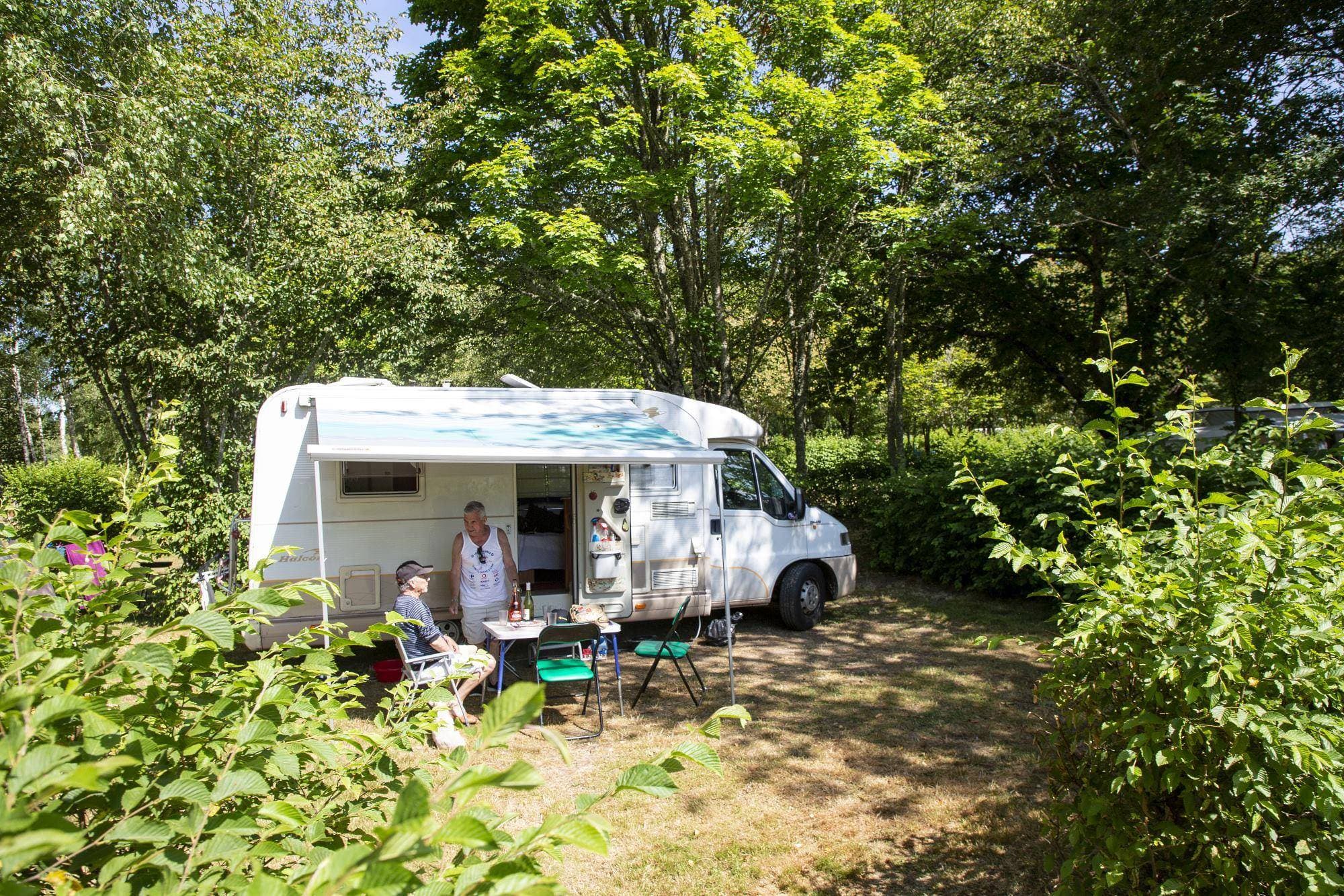 A scenery from Camping du Lac de Saint-Pardoux