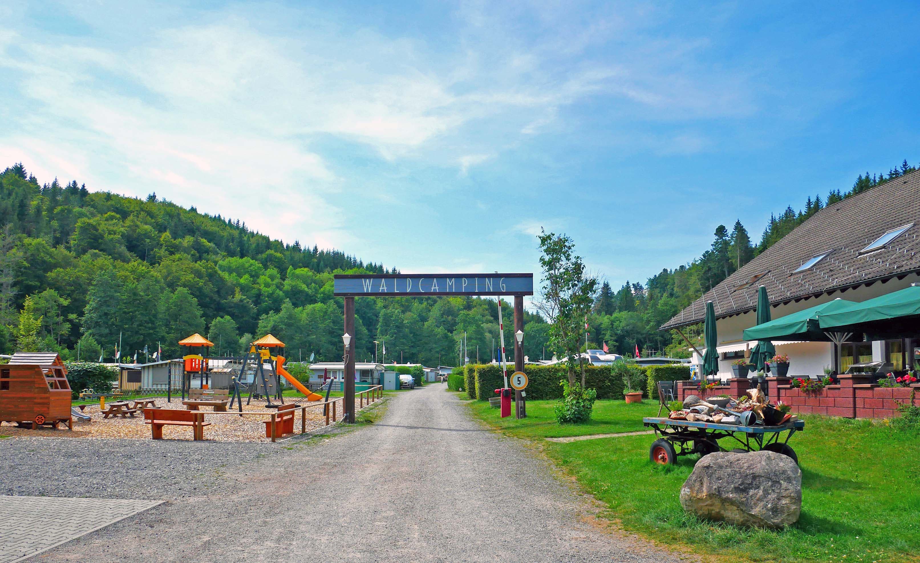 A scenery from WALDCAMPING Birkendorf