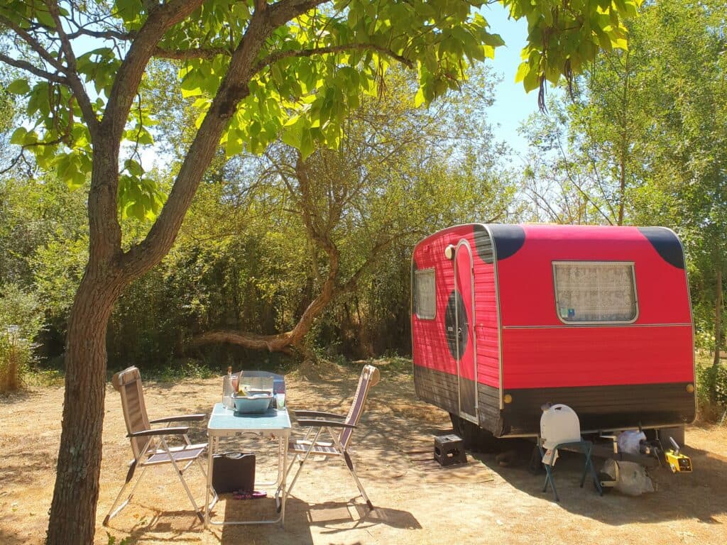 A scenery from Camping De La Bradière