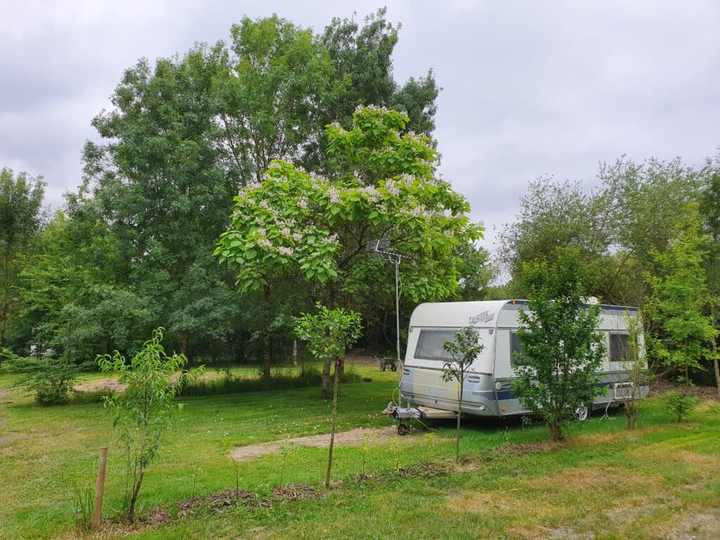 A scenery from Camping De La Bradière
