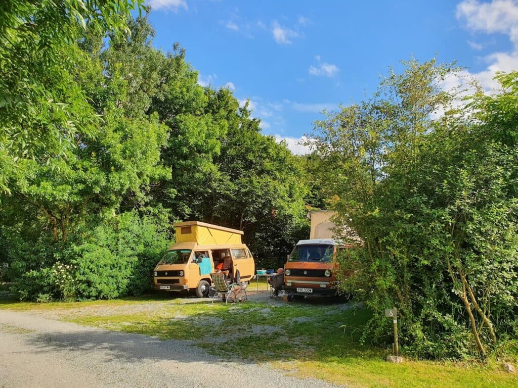A scenery from Camping De La Bradière