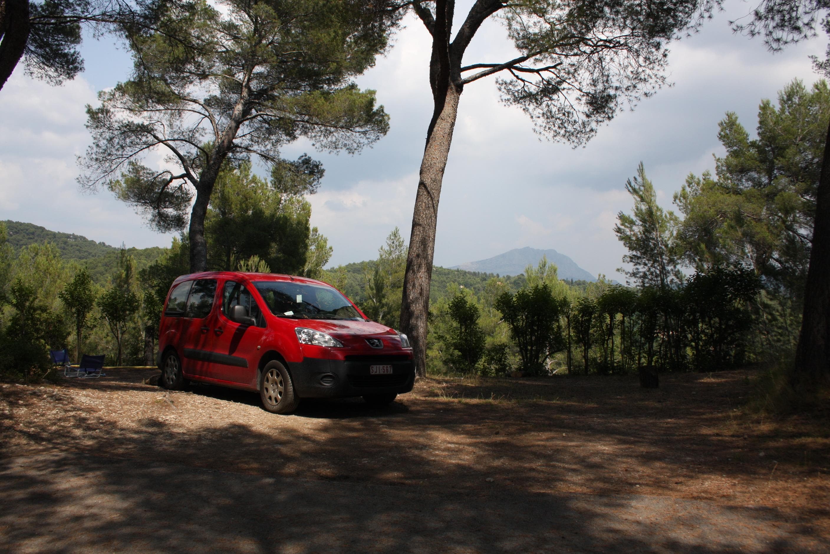 A scenery from Camping Chantecler