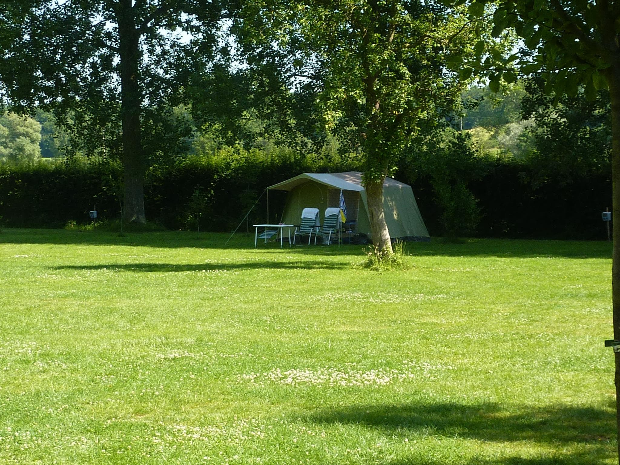 A scenery from Camping Les Pommiers des 3 Pays