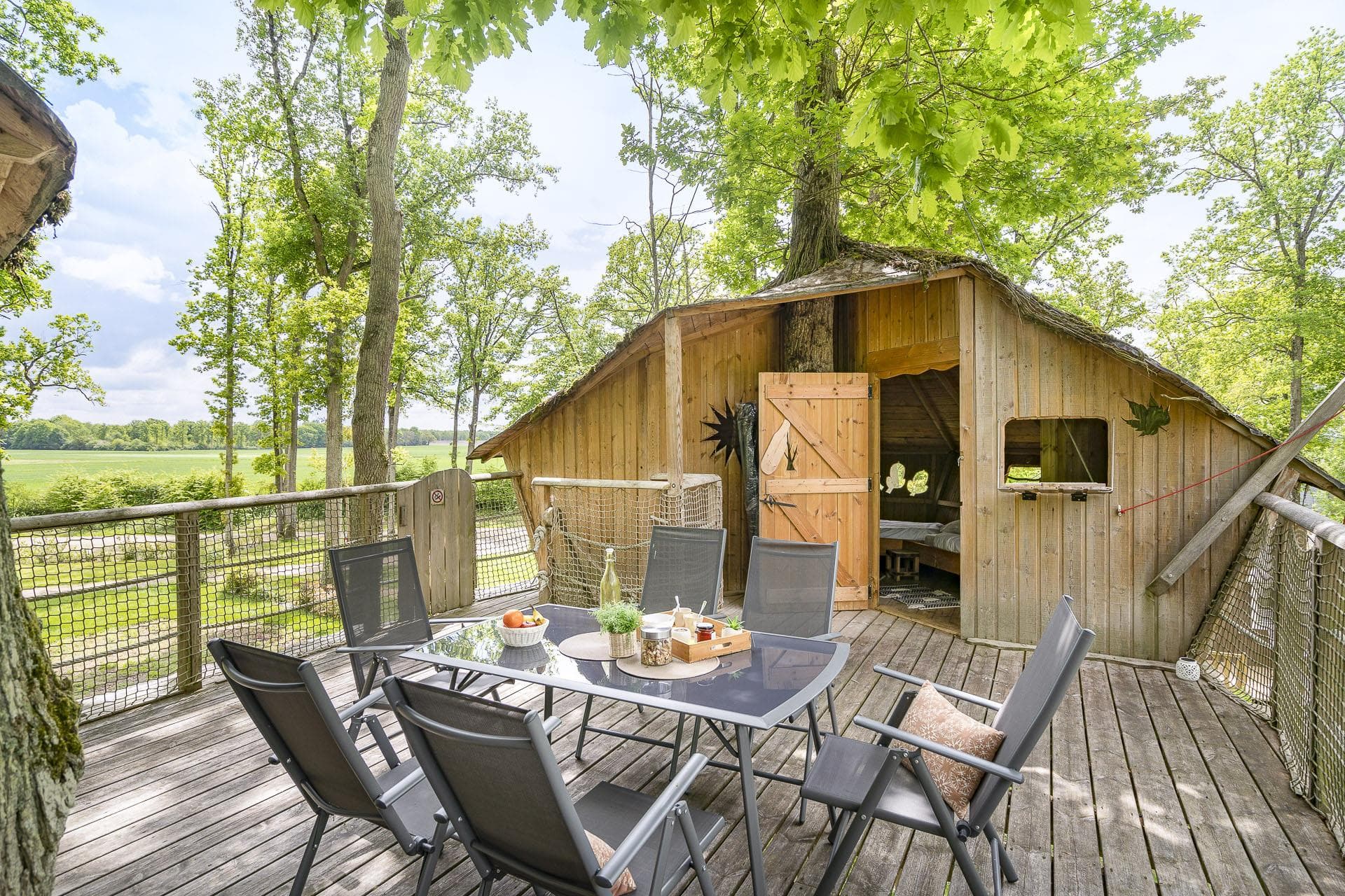 A scenery from Camping Sandaya Château des Marais