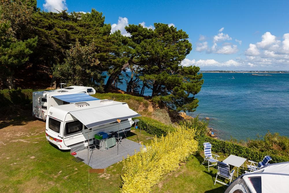 A scenery from Camping AR KLEGUER