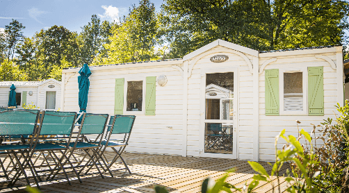 A scenery from Camping des Combrailles