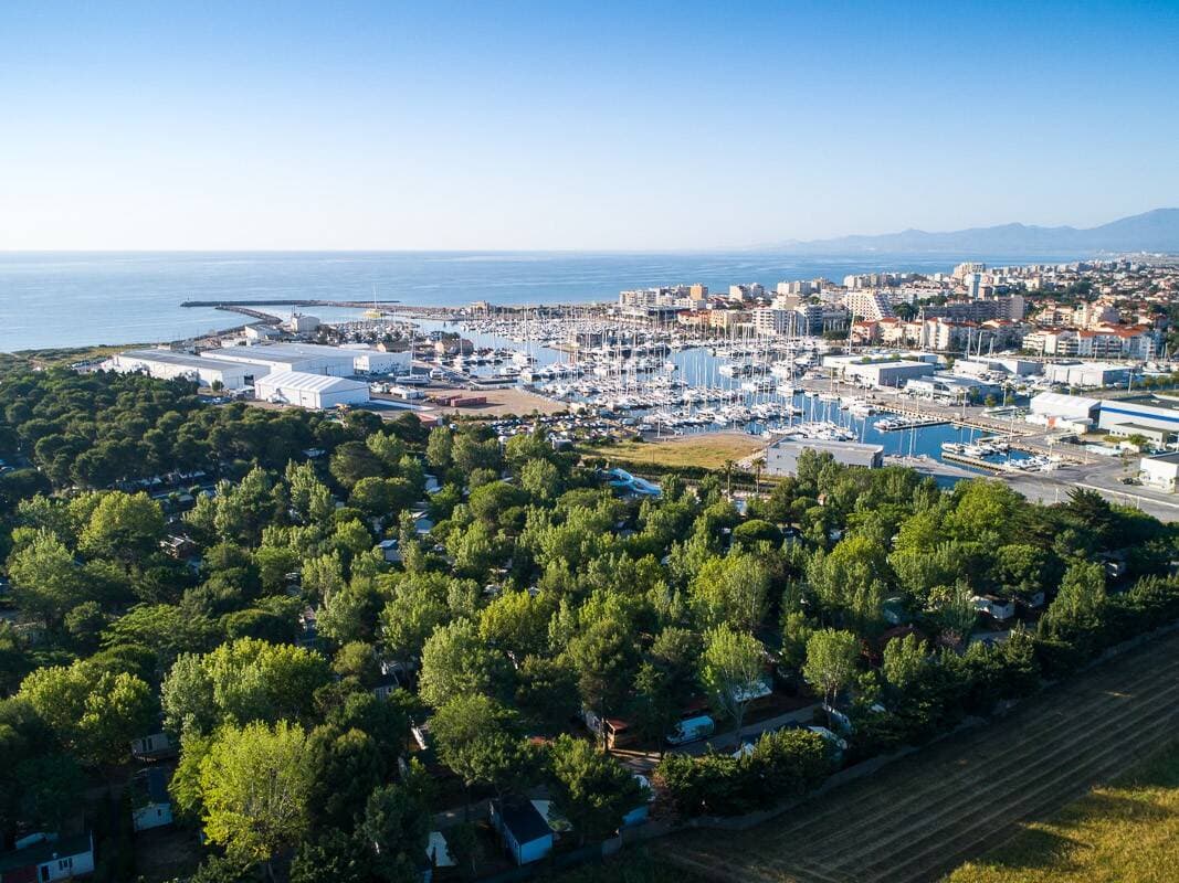 A scenery from Camping Homair - La Marina de Canet