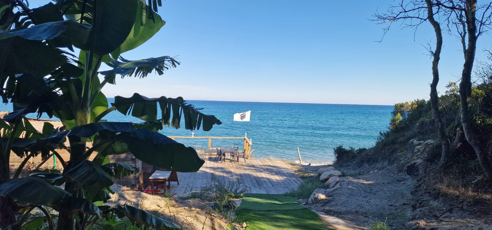 A scenery from Camping Calella