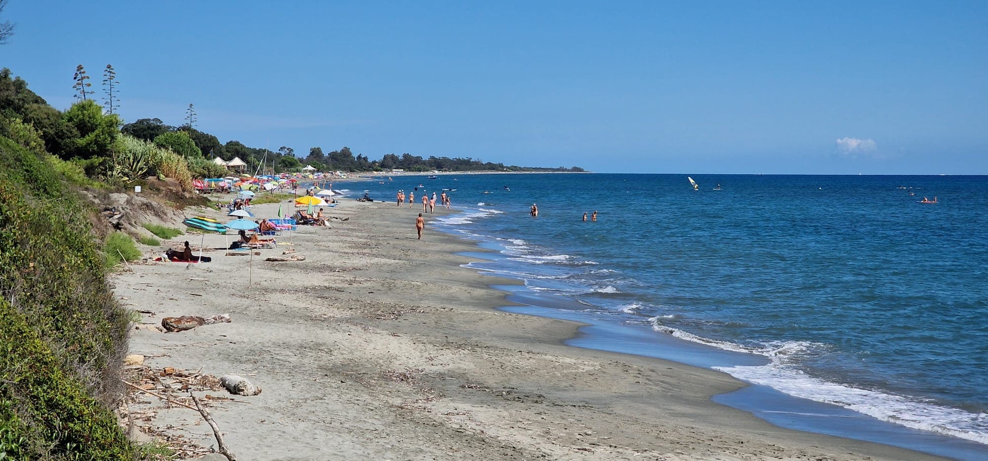 A scenery from Camping Calella
