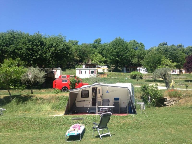 A scenery from Camping Le Vallon des Oiseaux
