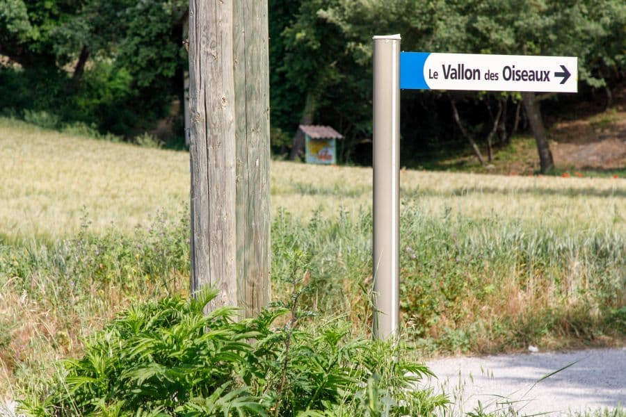 A scenery from Camping Le Vallon des Oiseaux