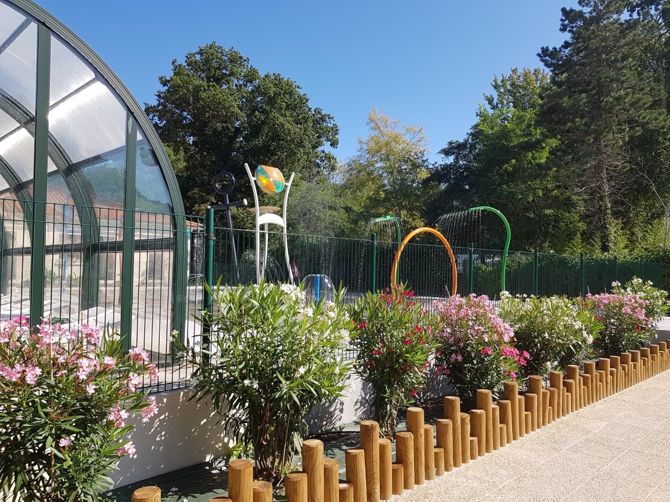 A scenery from Camping La Clairière