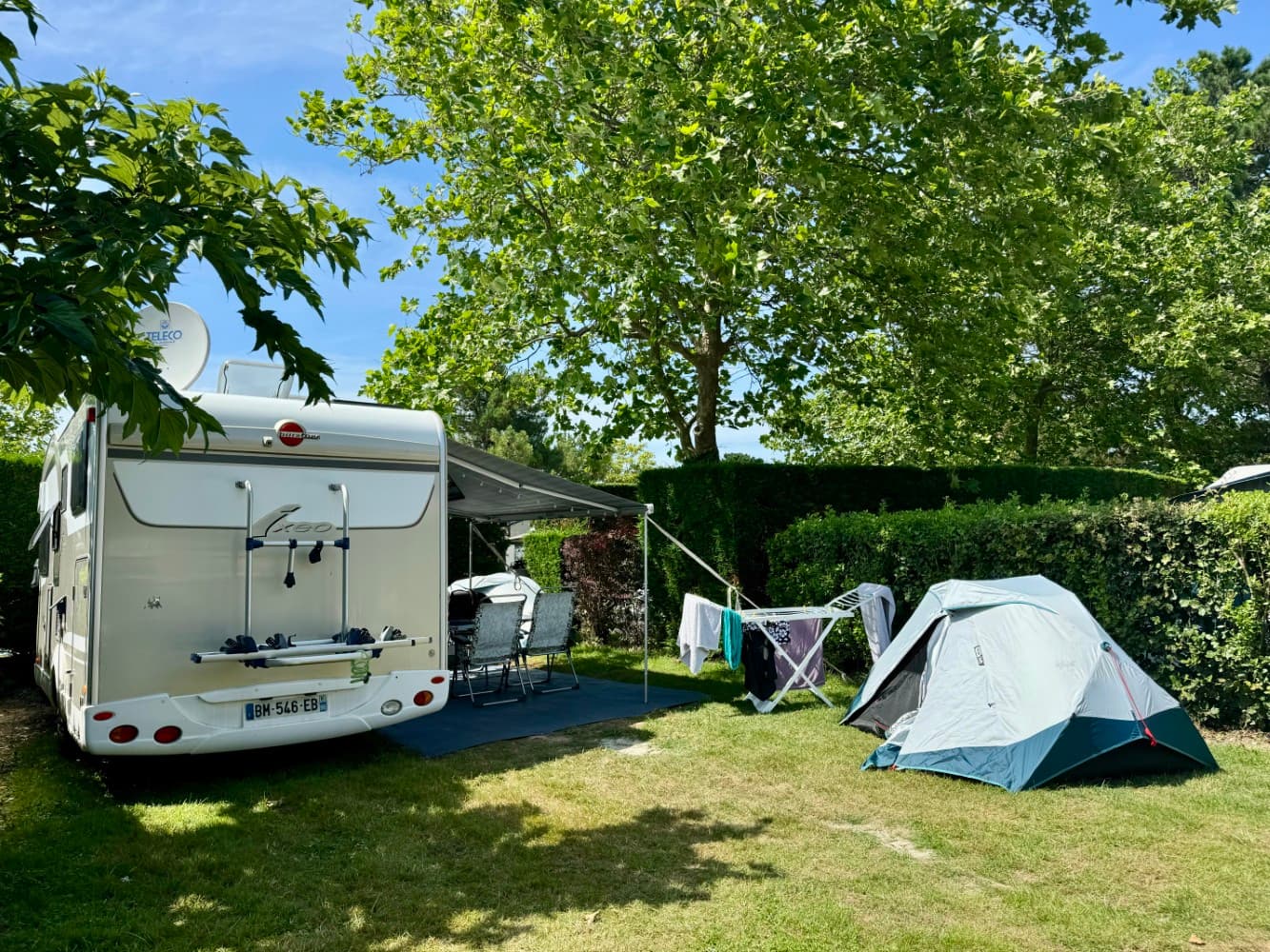 A scenery from Camping Le Chaponnet