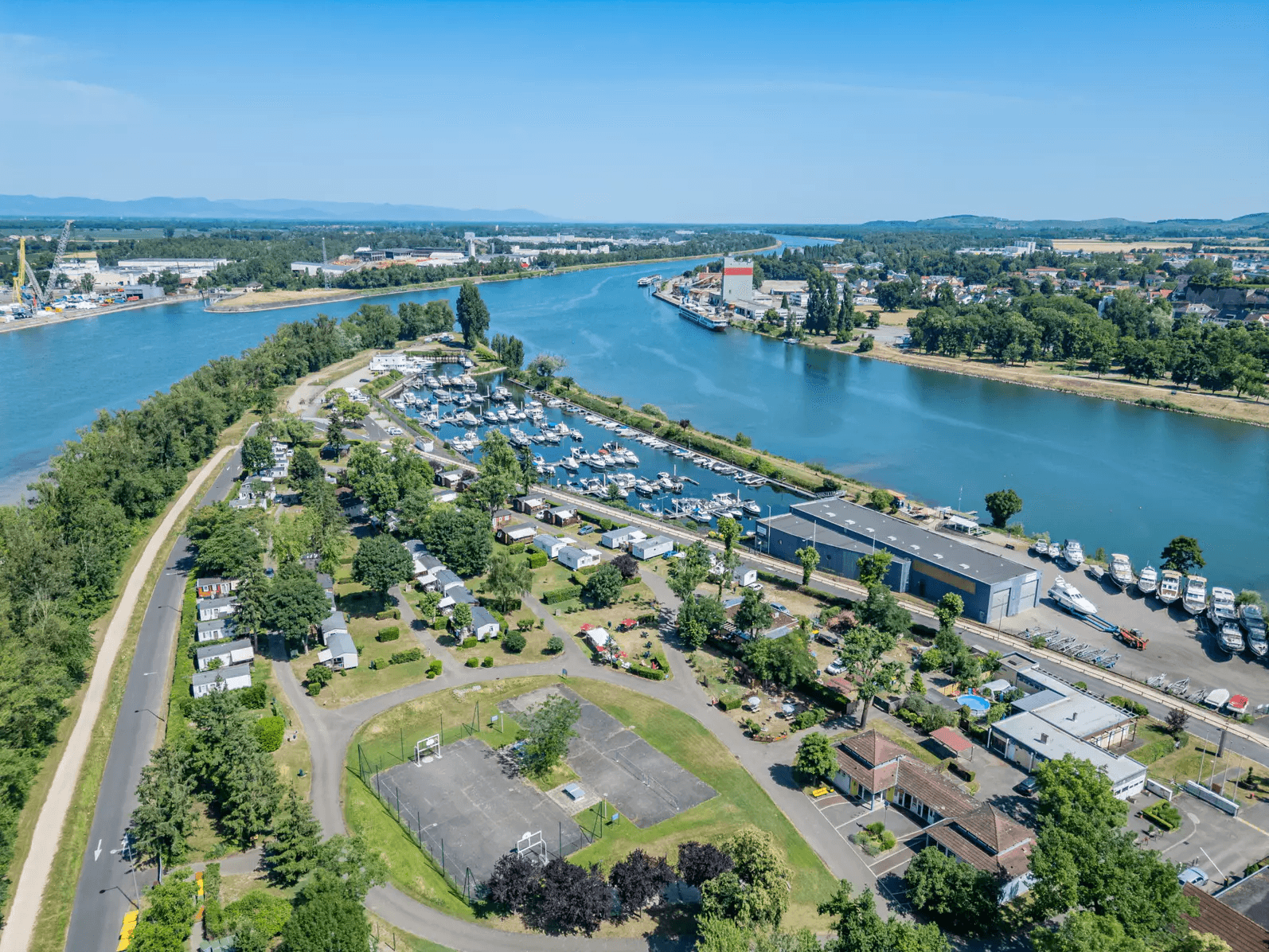 Camping Homair - L'Ile du Rhin