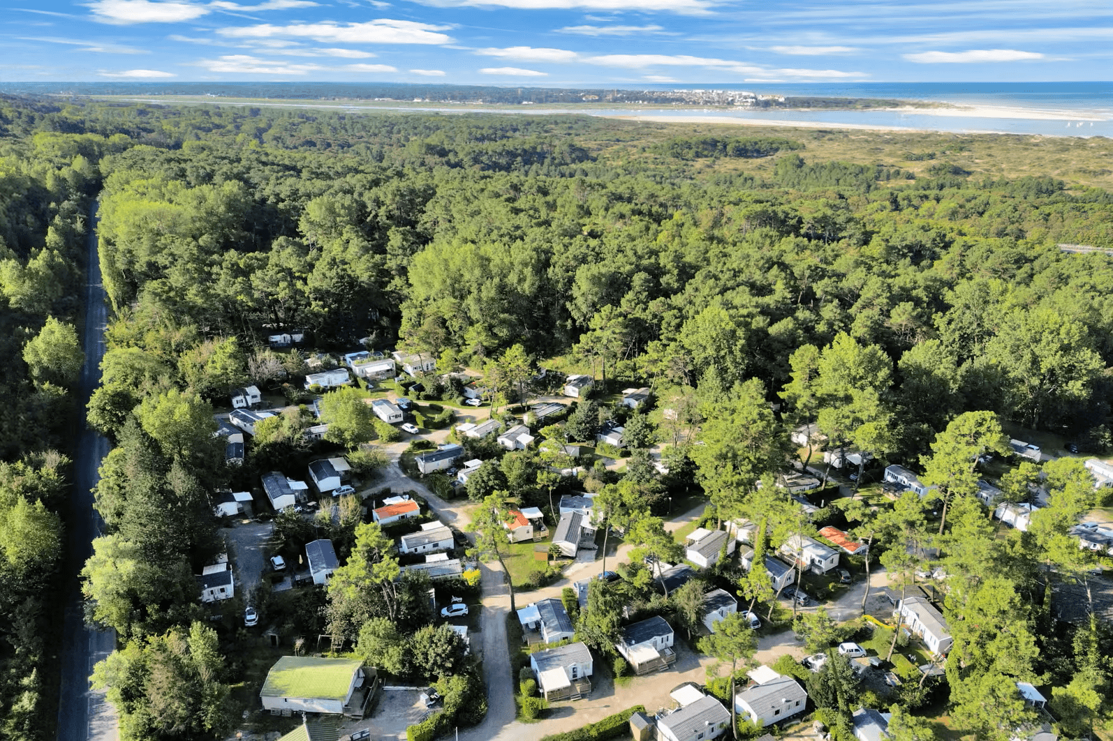 A scenery from Camping Homair - La Dune Blanche