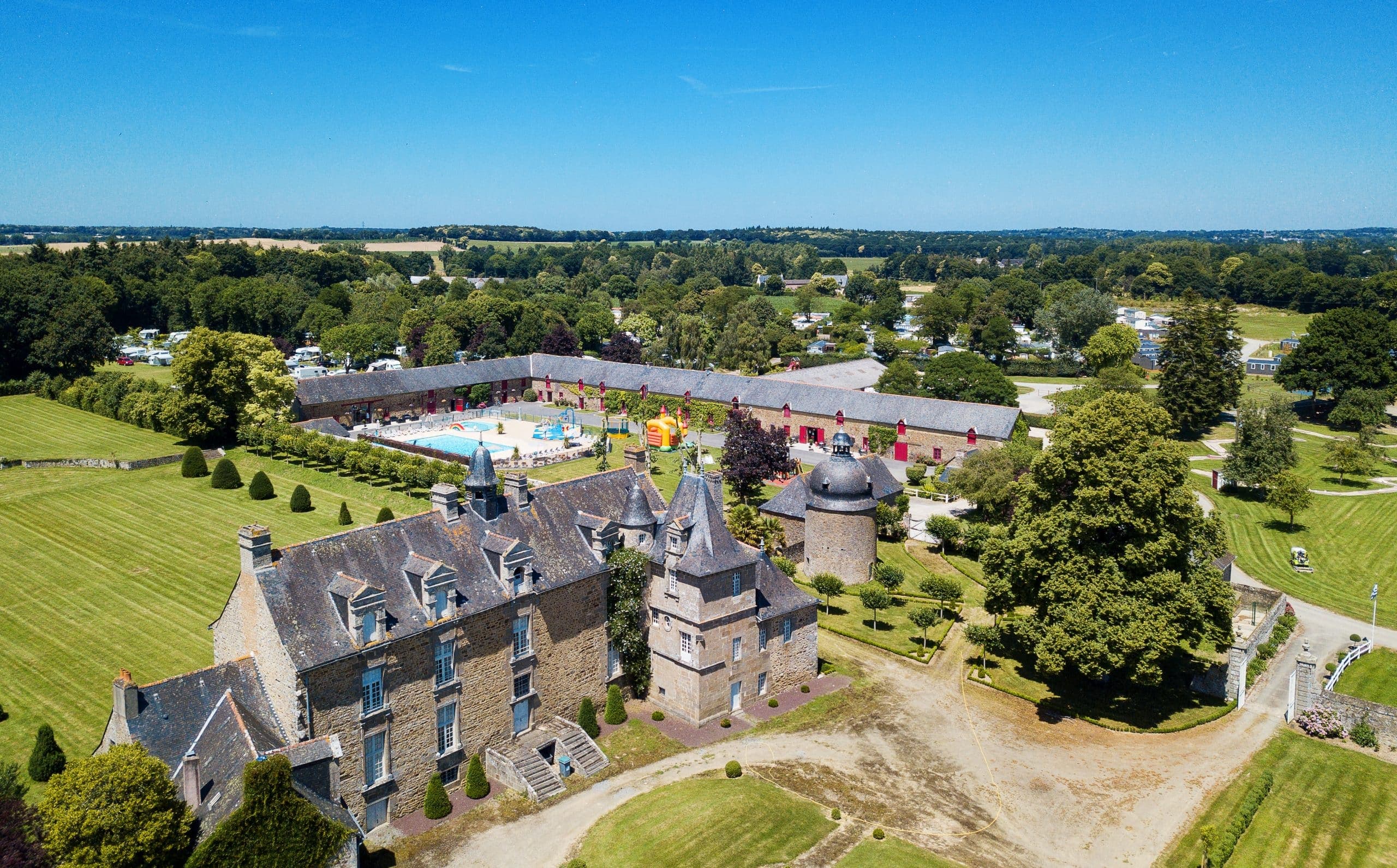 A scenery from Camping Homair - Domaine du Logis