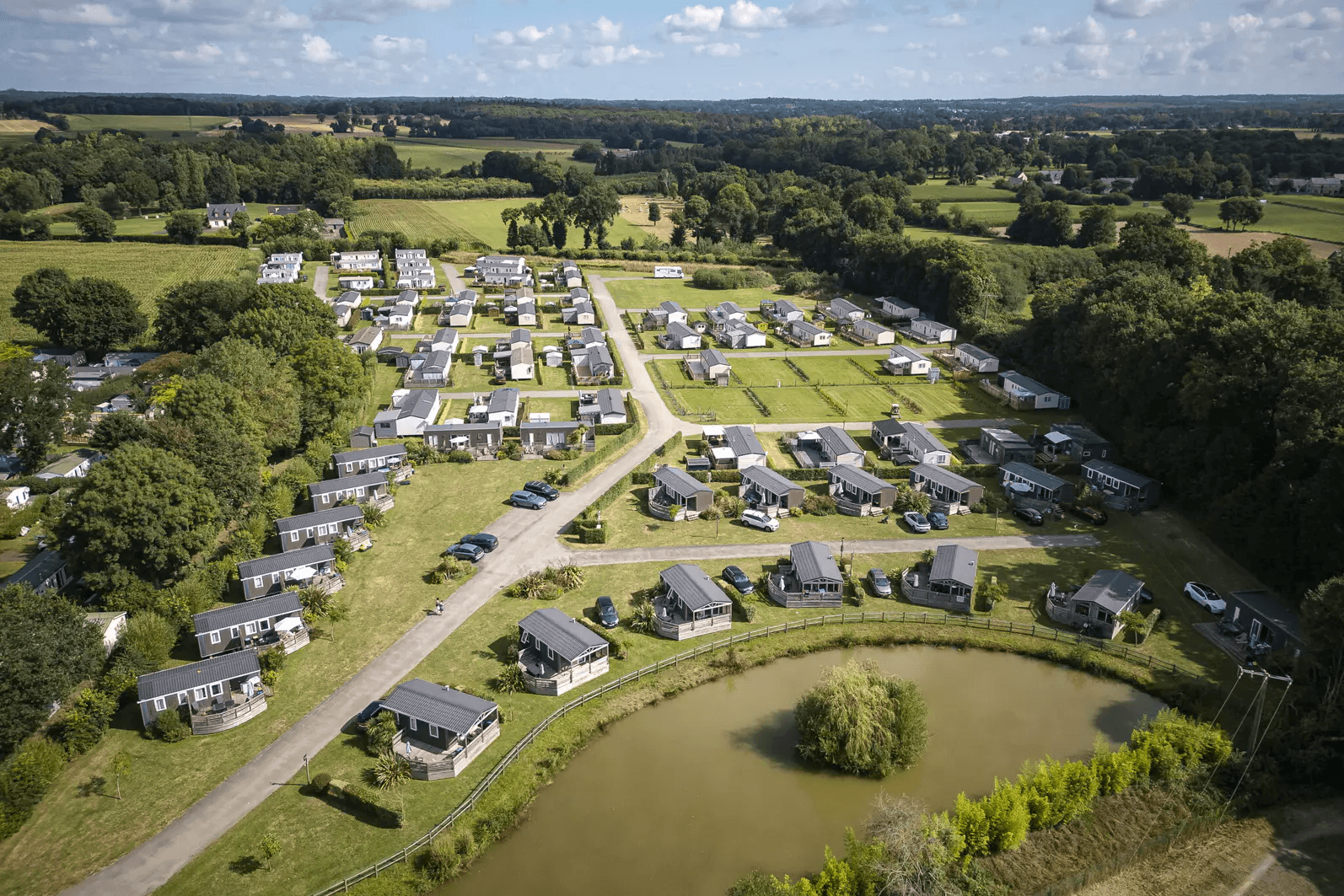 A scenery from Camping Homair - Domaine du Logis