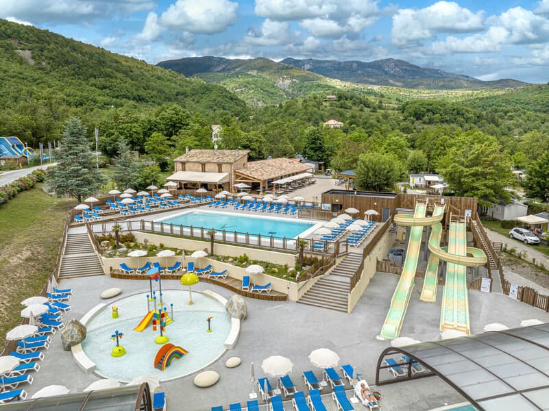 A scenery from Camping Terra Verdon