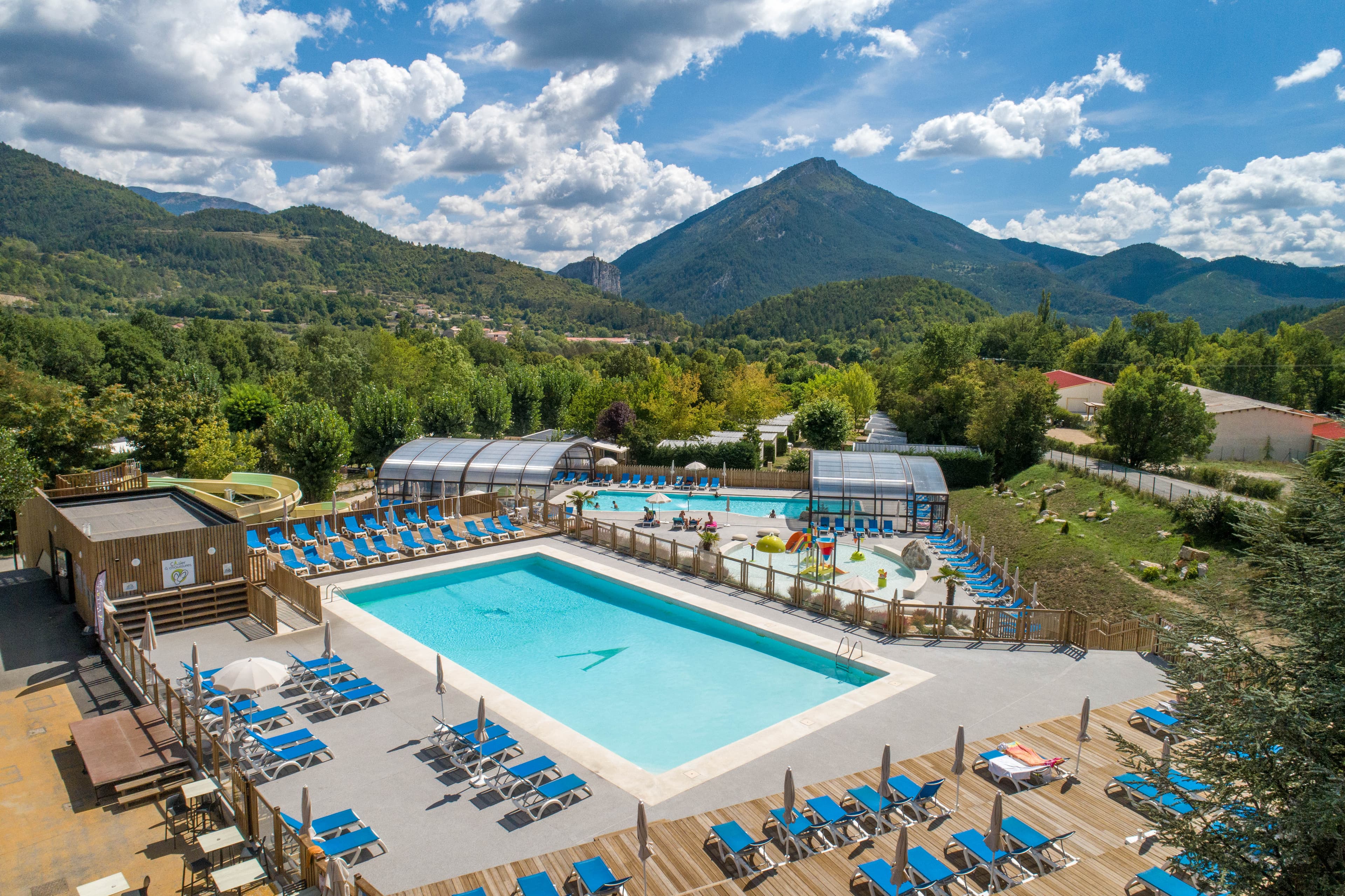 A scenery from Camping Terra Verdon