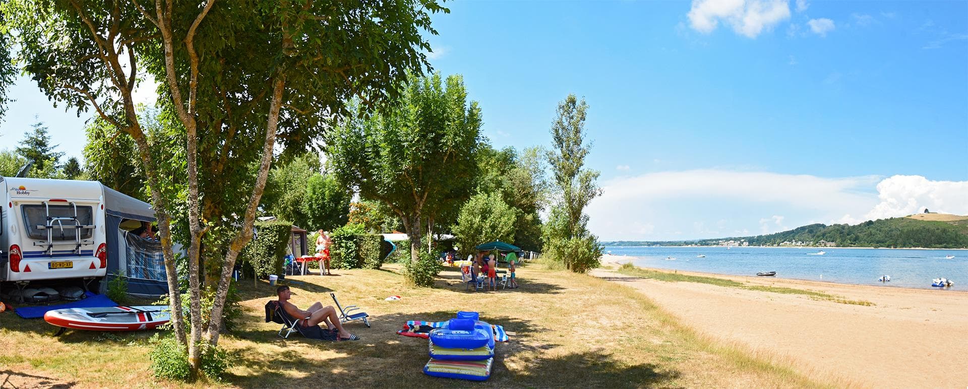 A scenery from Camping Les Genêts