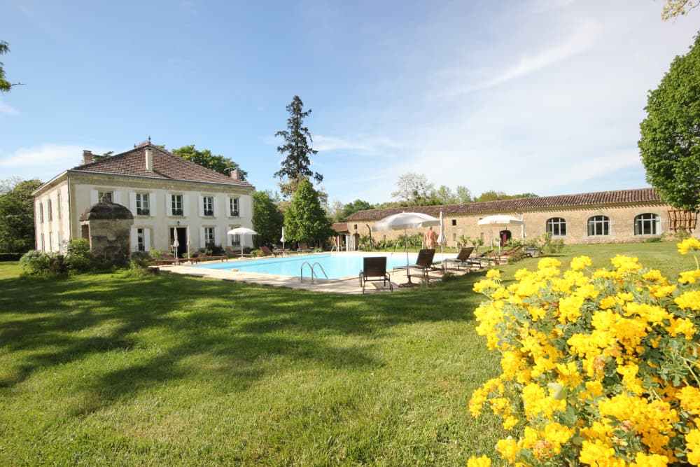 A scenery from Chateau Guiton
