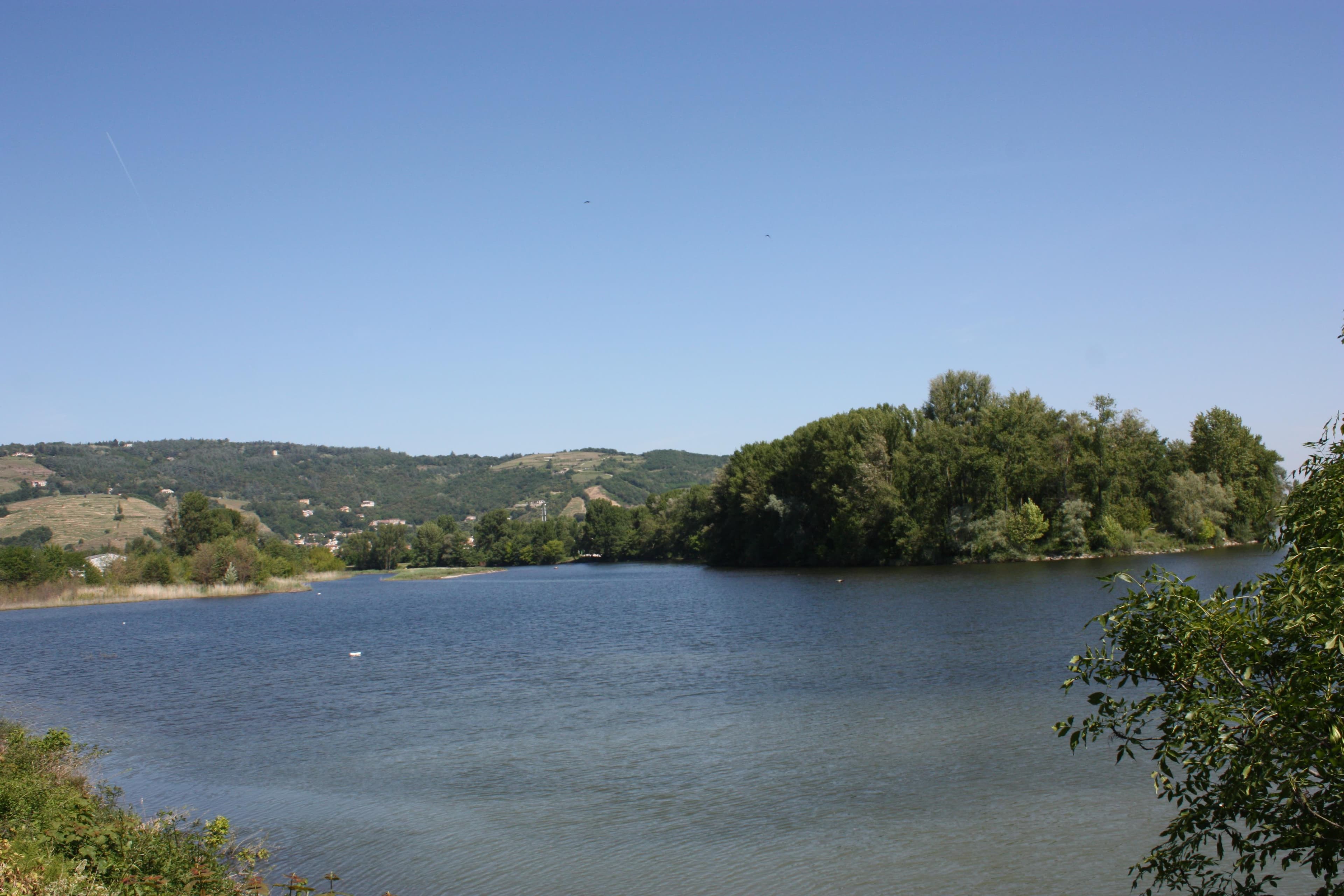A scenery from Camping Le Rhône