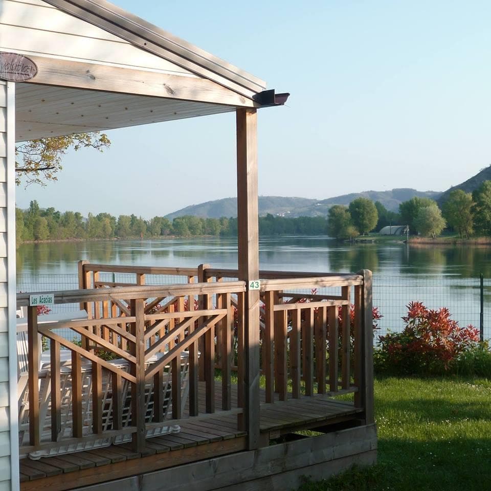 A scenery from Camping Le Rhône