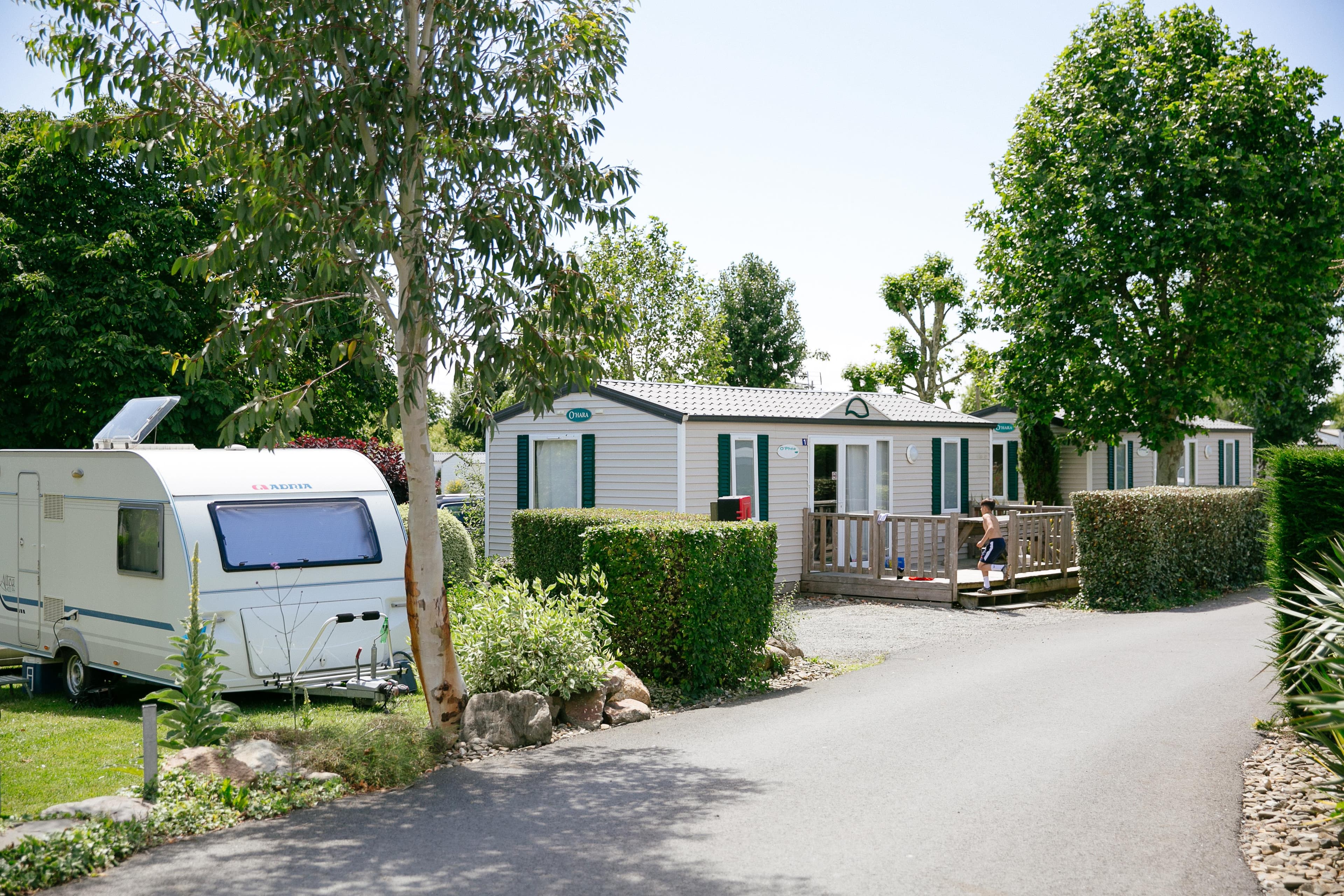 A scenery from Camping Seasonova Saint Michel