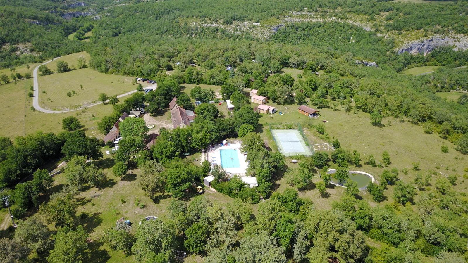 A scenery from Le Camping de Lalbrade