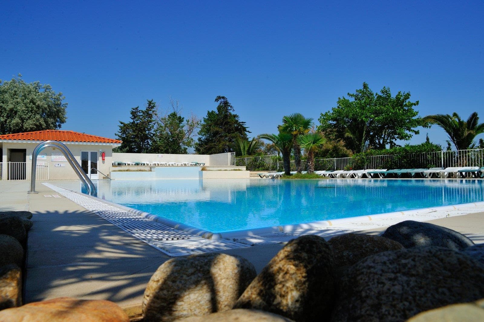 A scenery from Camping les Fontaines