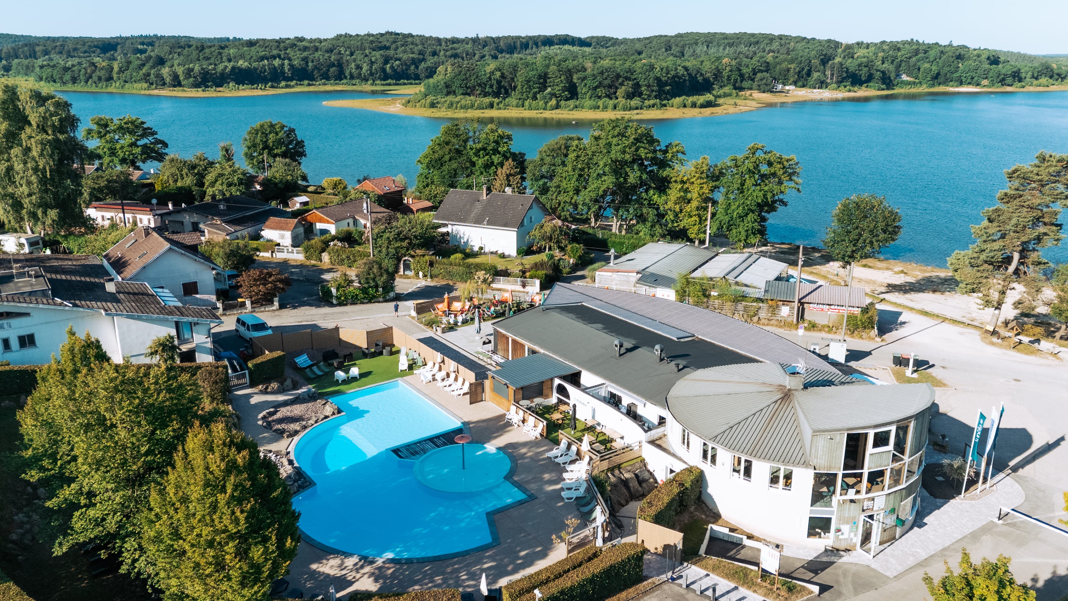 A scenery from Domaine Les Nids du Lac