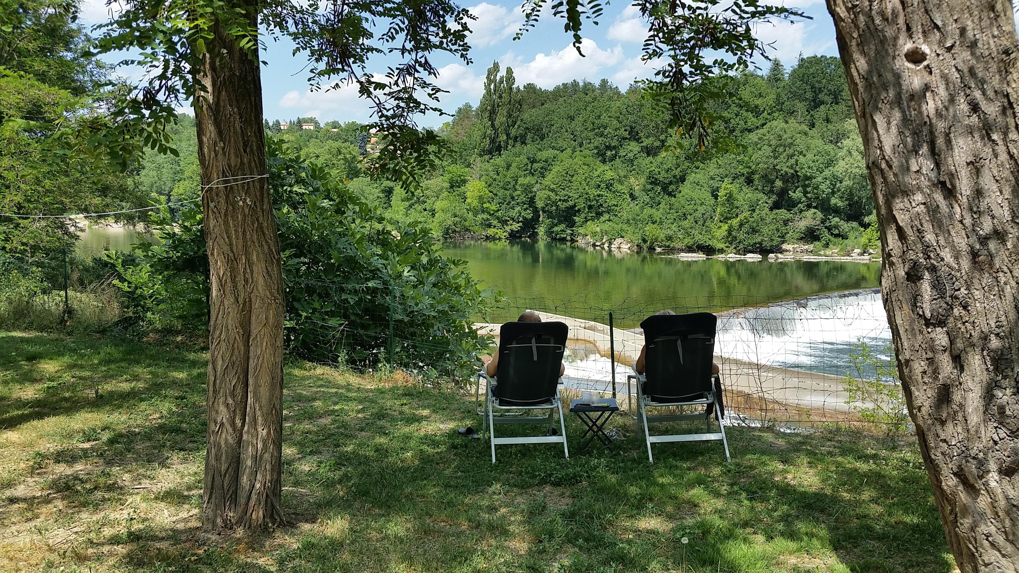 A scenery from International Camping