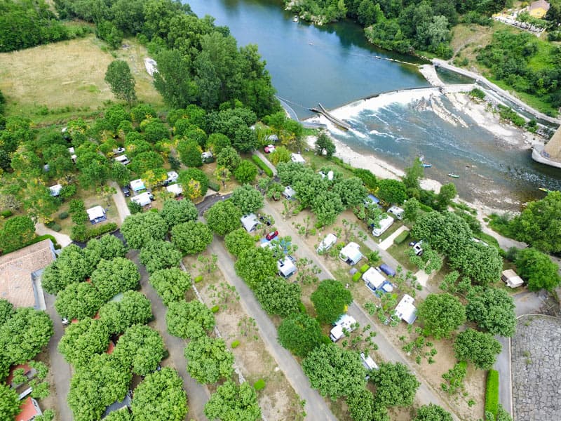 A scenery from International Camping