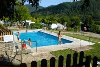 A scenery from Camping La Soleia d'Oix