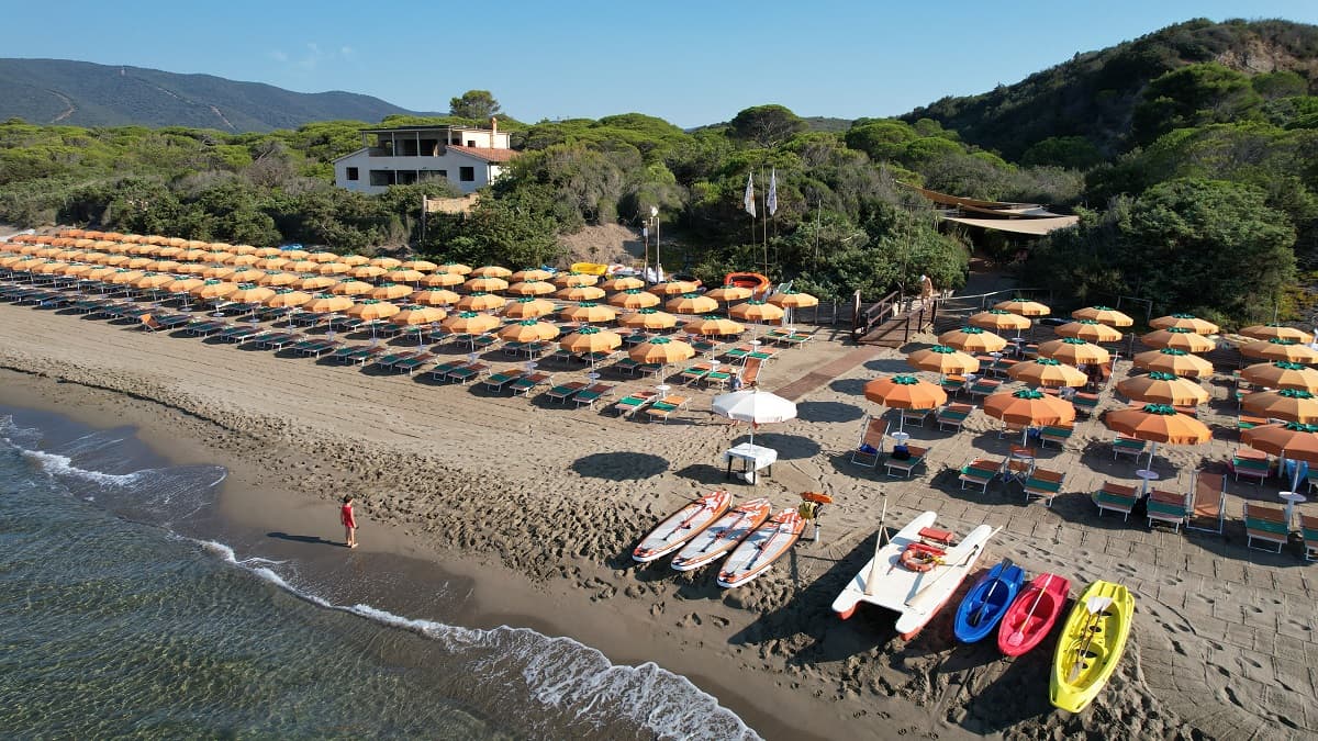 A scenery from Camping Village Rocchette