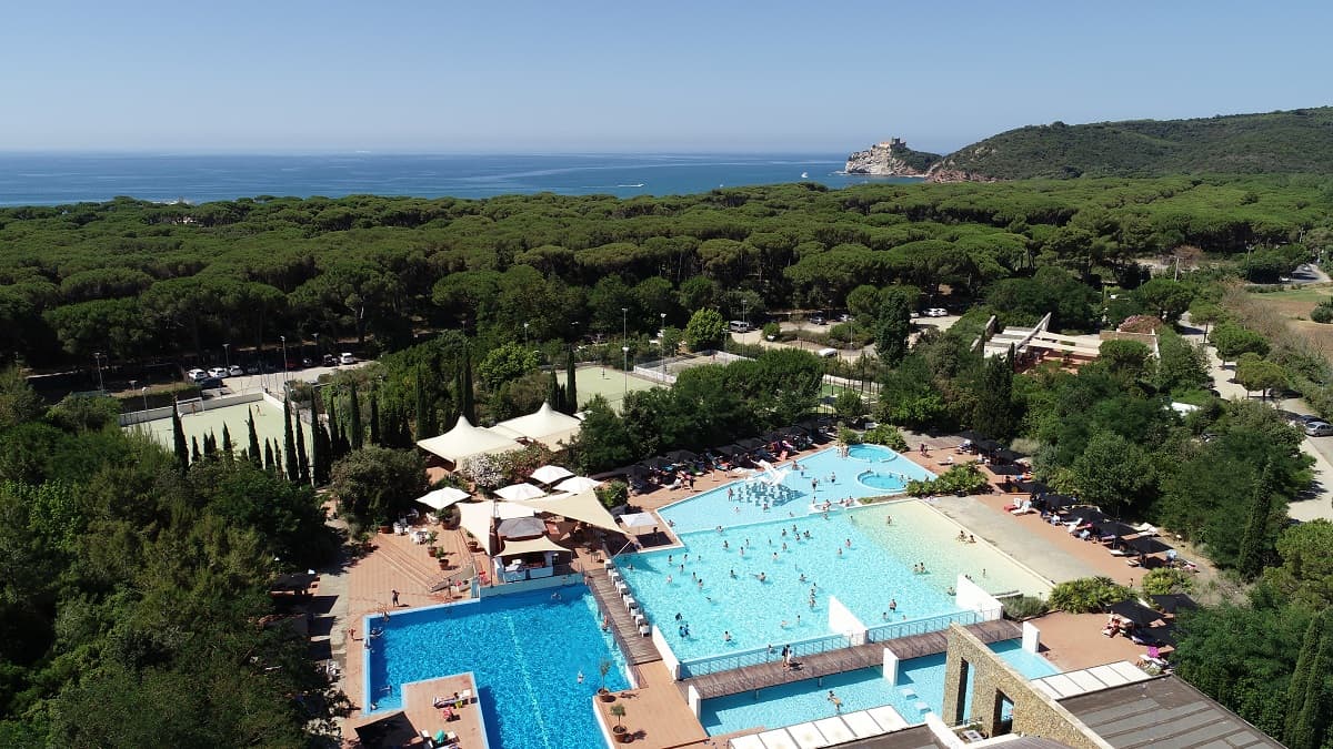 A scenery from Camping Village Rocchette