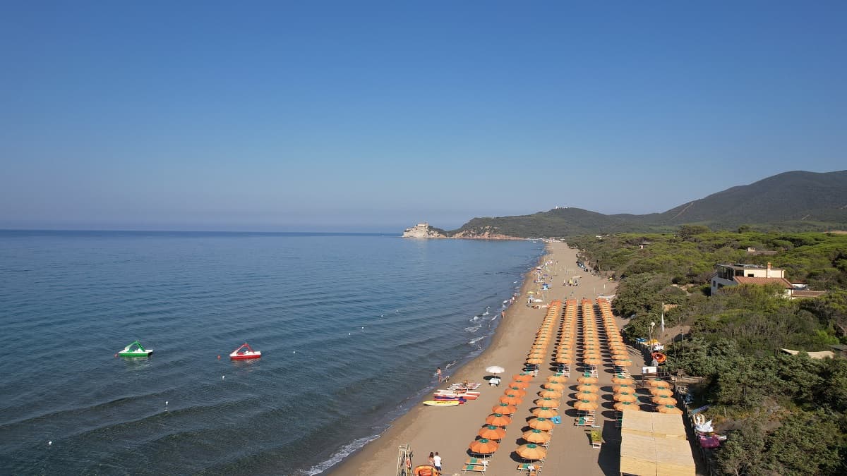 A scenery from Camping Village Rocchette