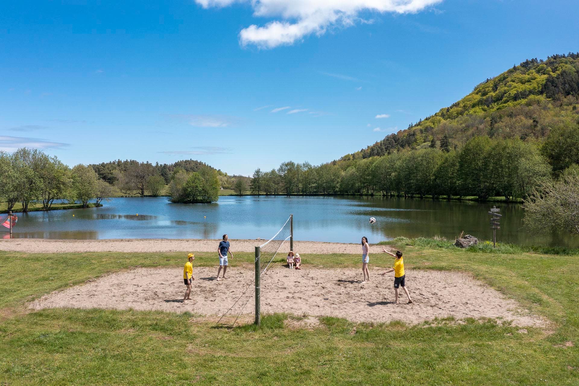 A scenery from Camping Sandaya La Ribeyre