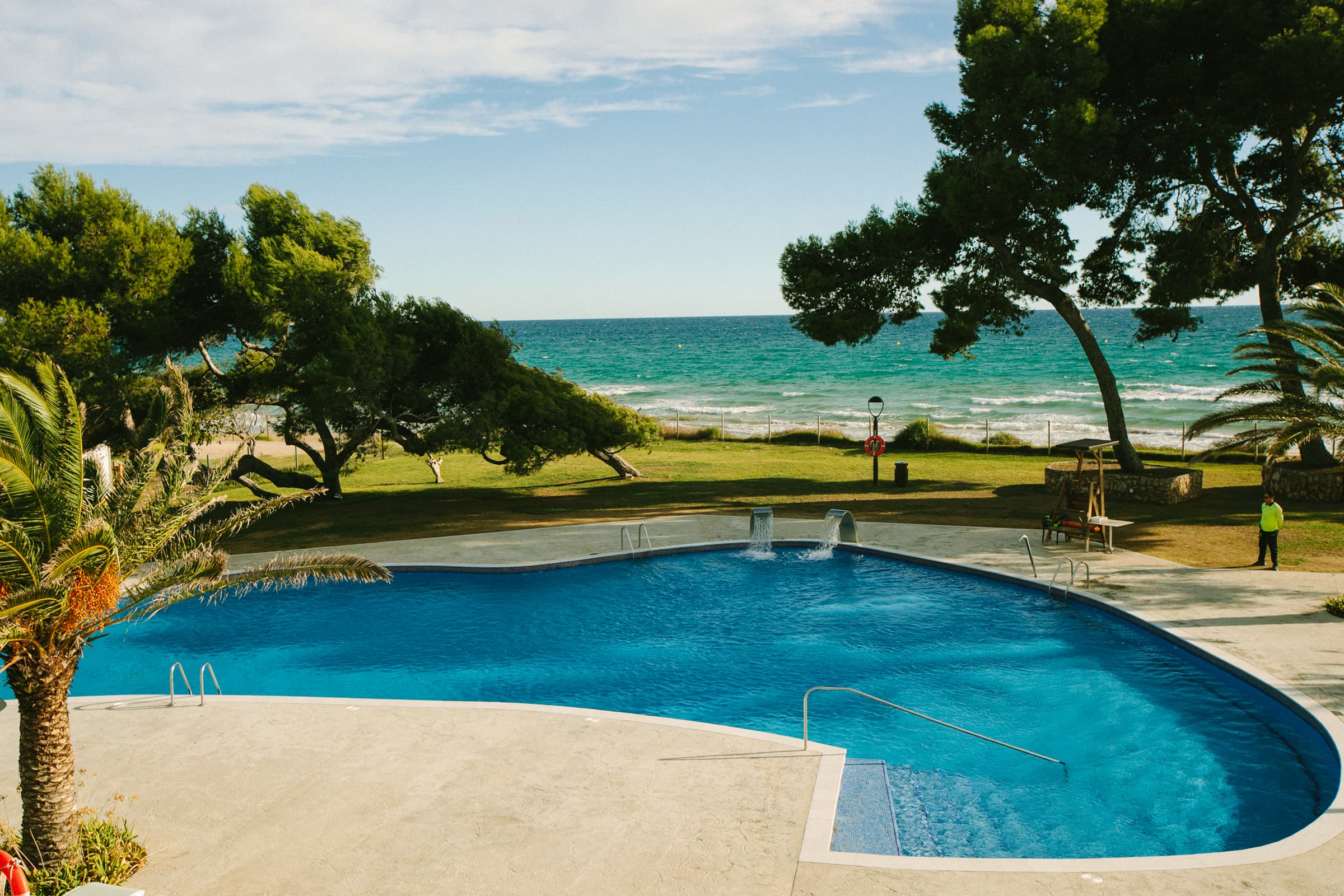 A scenery from Camping Las Palmeras