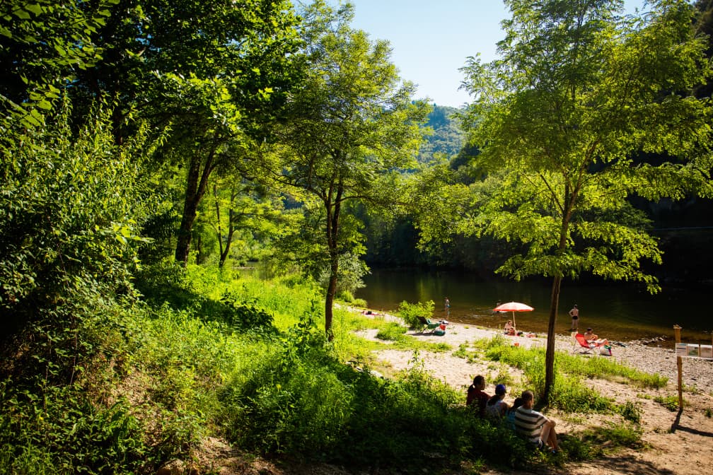 A scenery from Camping Qualité le Val de Saures