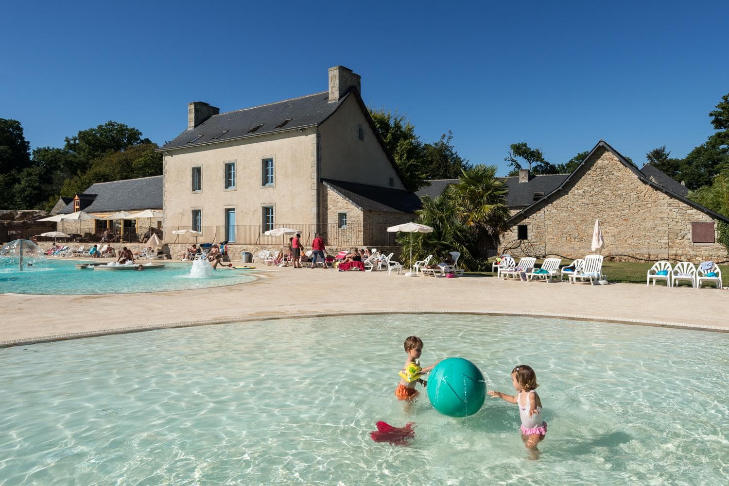 A scenery from Camping Sunêlia L'Orangerie de Lanniron