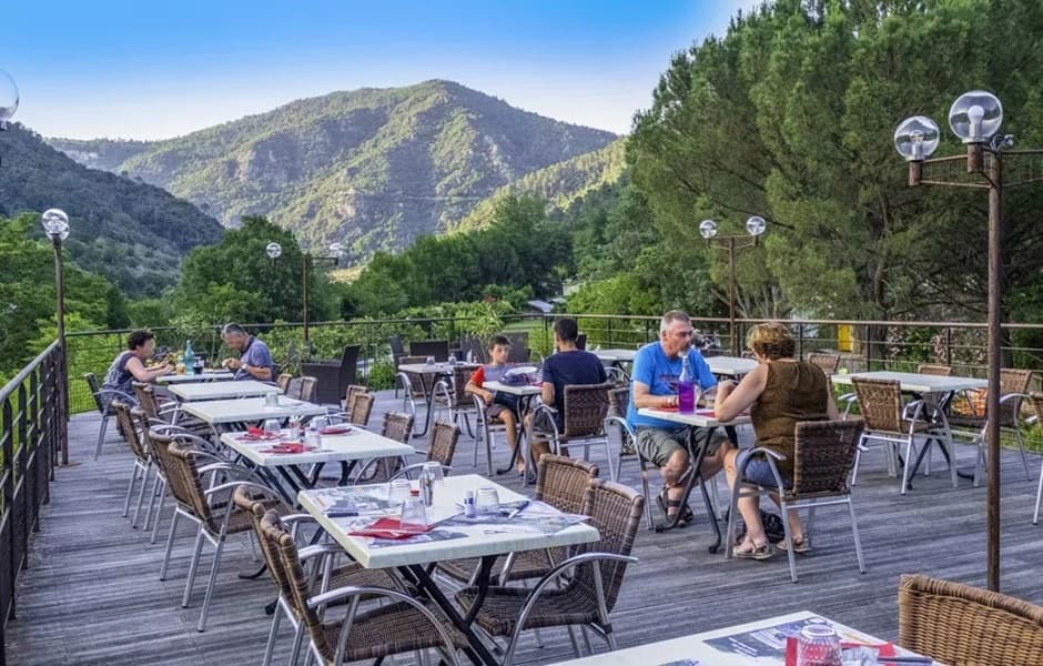 A scenery from Flower Camping Mas de Champel