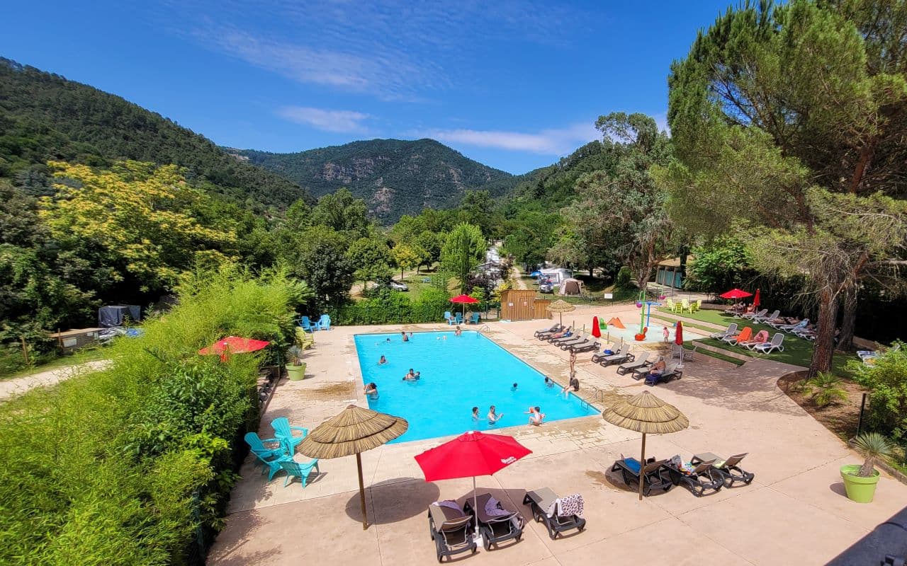 A scenery from Flower Camping Mas de Champel