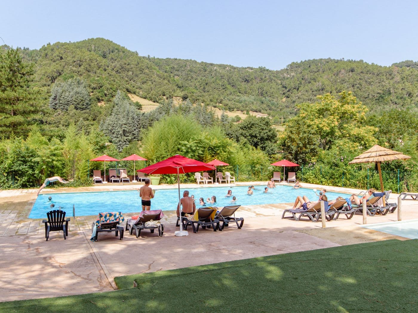A scenery from Flower Camping Mas de Champel