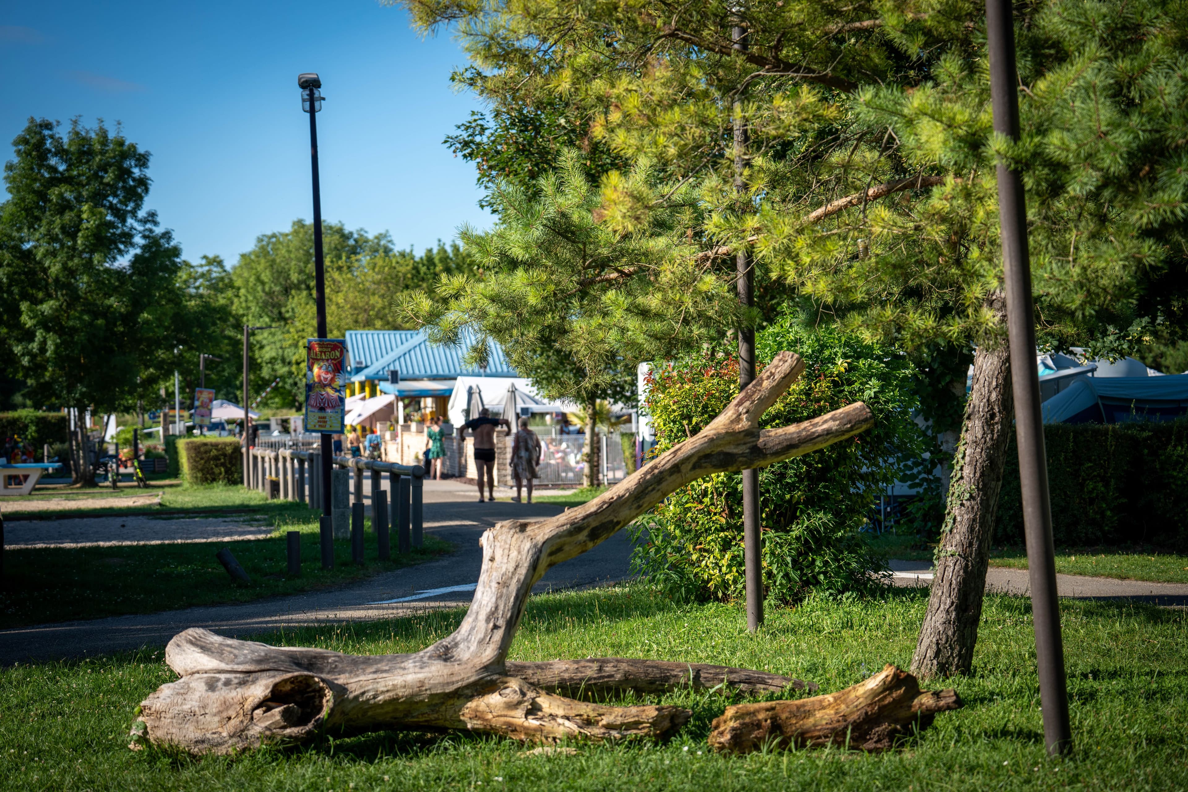 A scenery from Camping Les Bords de Loue