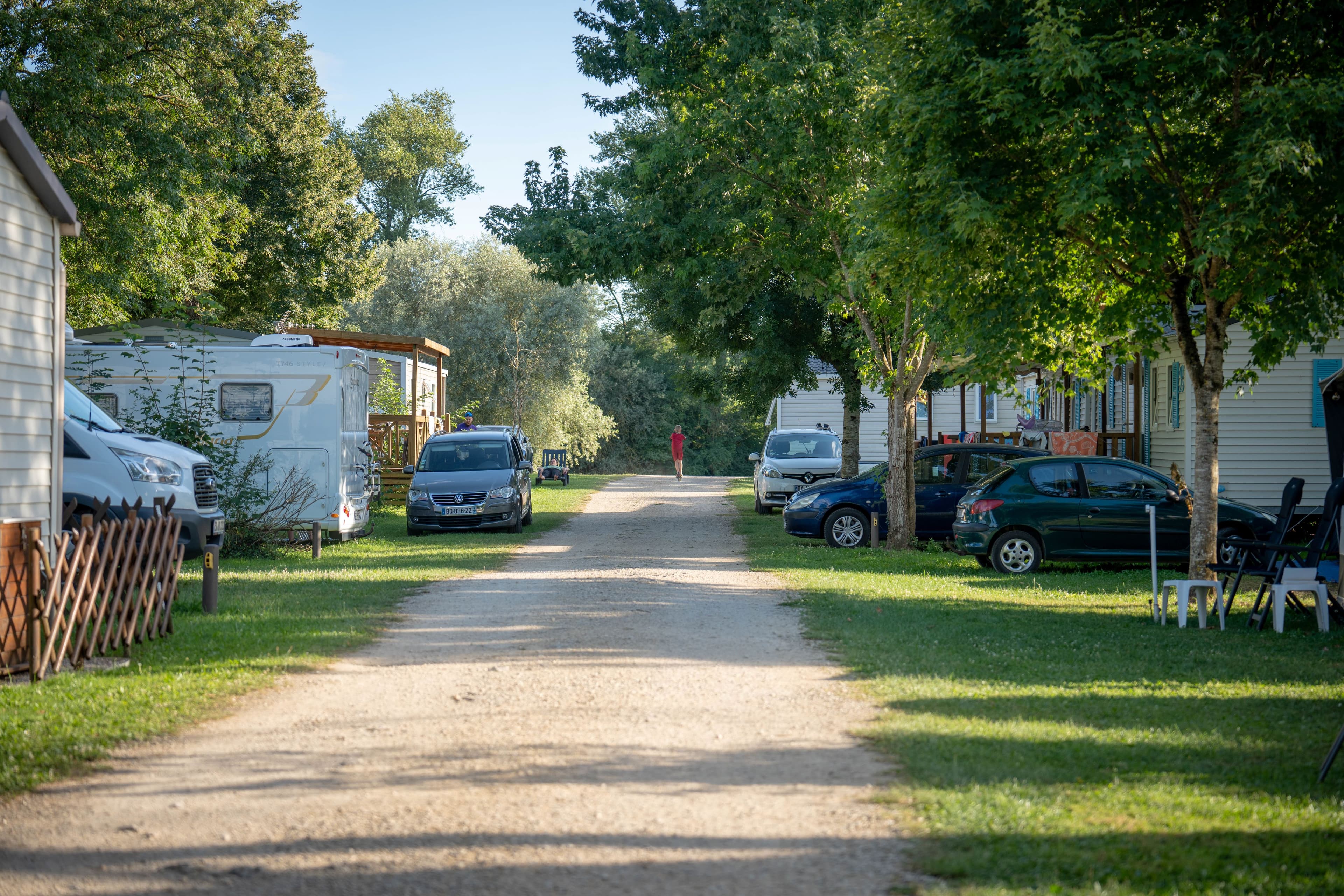 A scenery from Camping Les Bords de Loue