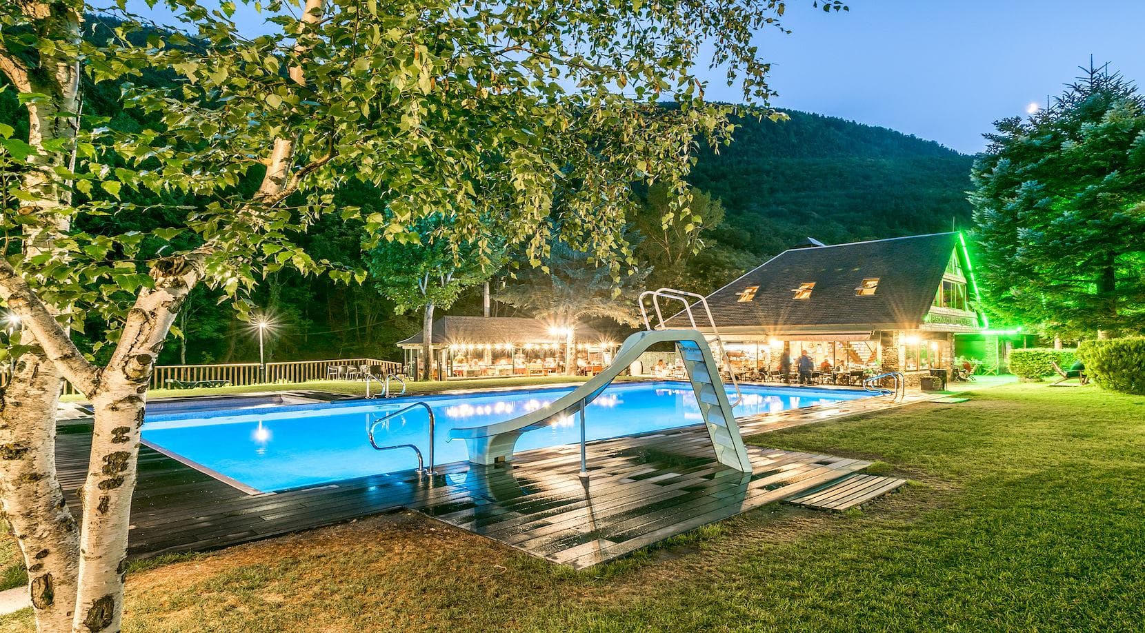 A scenery from VERNEDA CAMPING MOUNTAIN RESORT