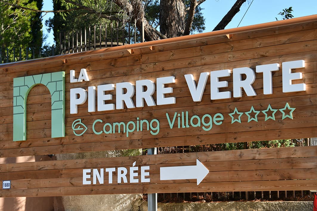 A scenery from CAMPING LA PIERRE VERTE