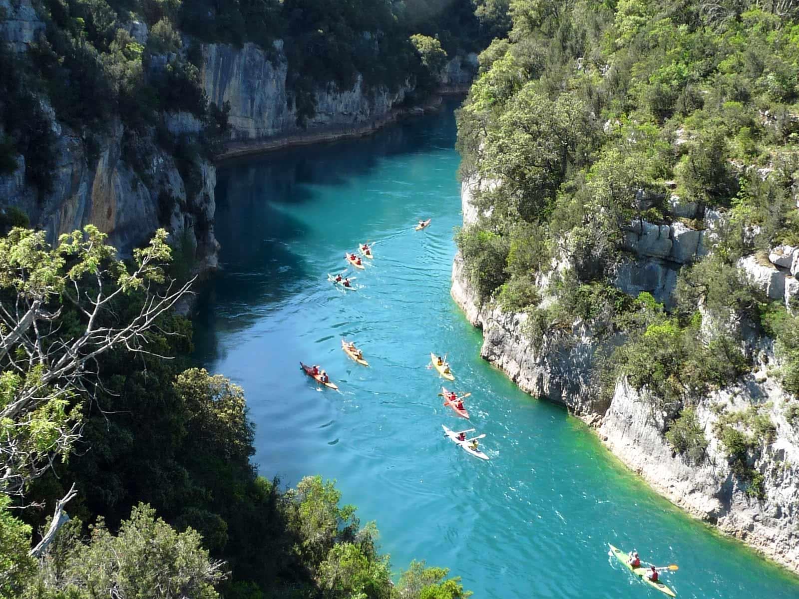A scenery from Camping Homair - Verdon Parc