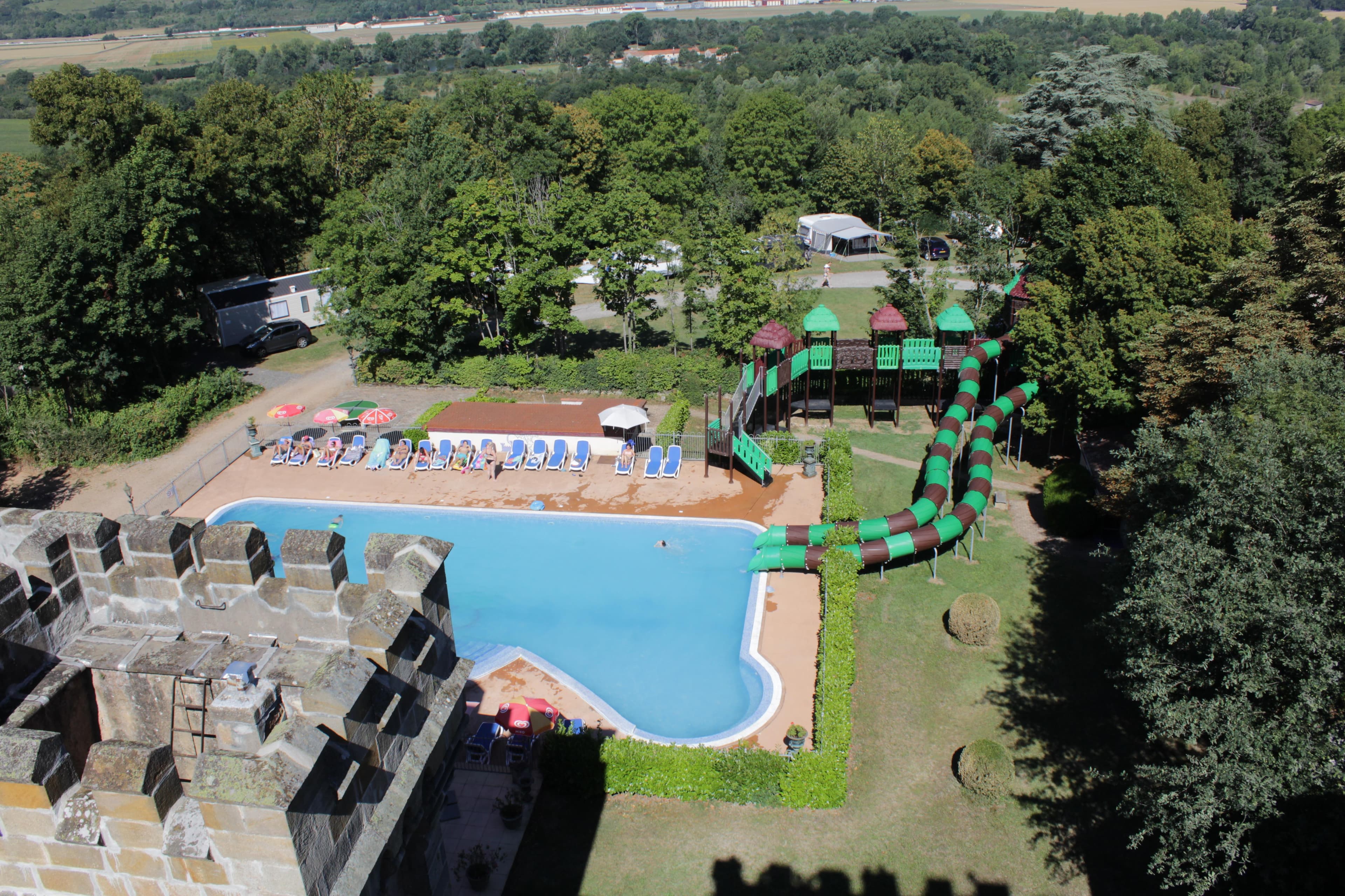A scenery from Château Camping La Grange Fort